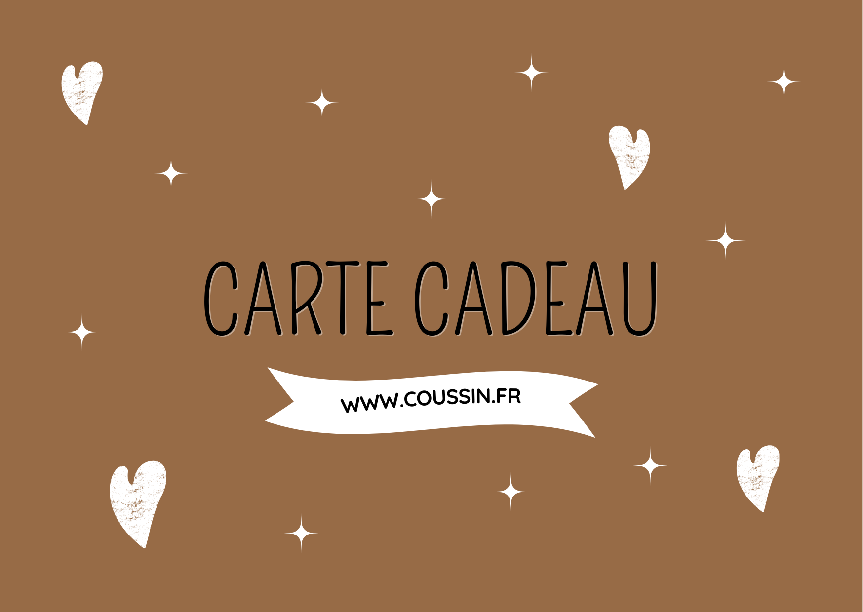 Carte cadeau cosson.shop