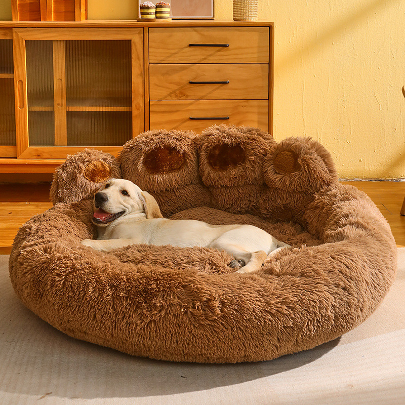 Grand coussin chien